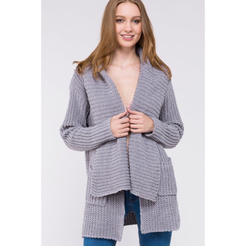 Devin Chenille Cardigan - Picture 6 of 6